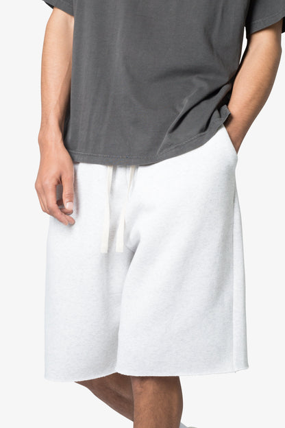 Ultra Baggy Sweatshorts - Heather Grey