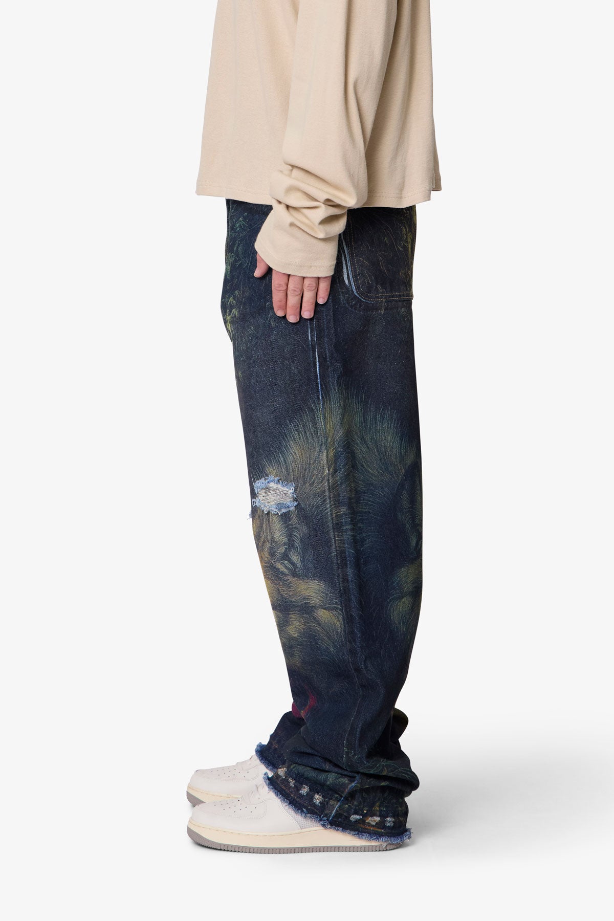 Ultra Baggy Wolf Denim - Multi