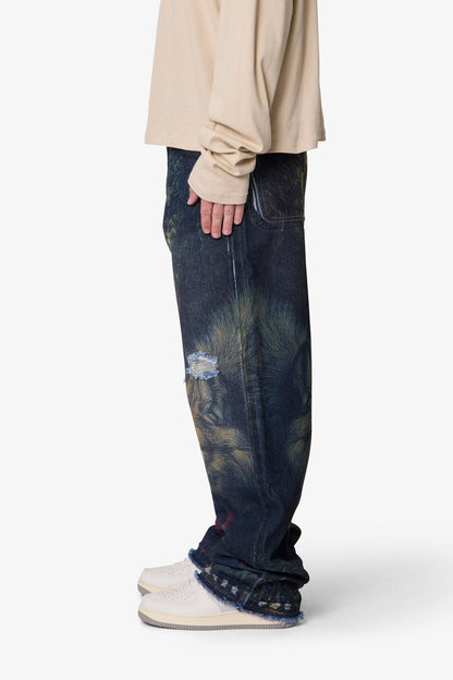 Ultra Baggy Wolf Denim - Multi
