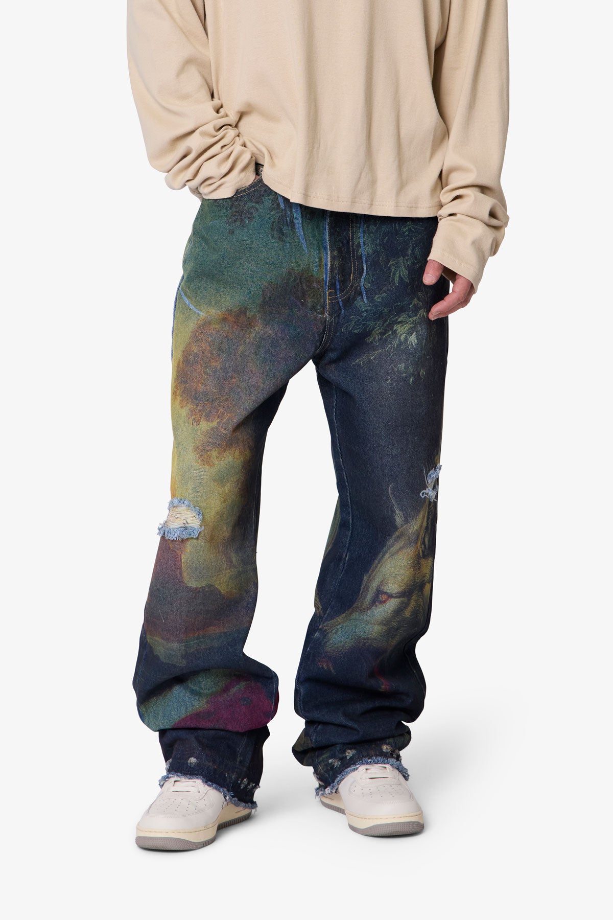 Ultra Baggy Wolf Denim - Multi