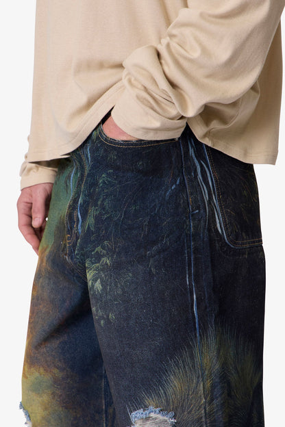 Ultra Baggy Wolf Denim - Multi