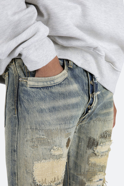 V154 Baggy Denim - Blue
