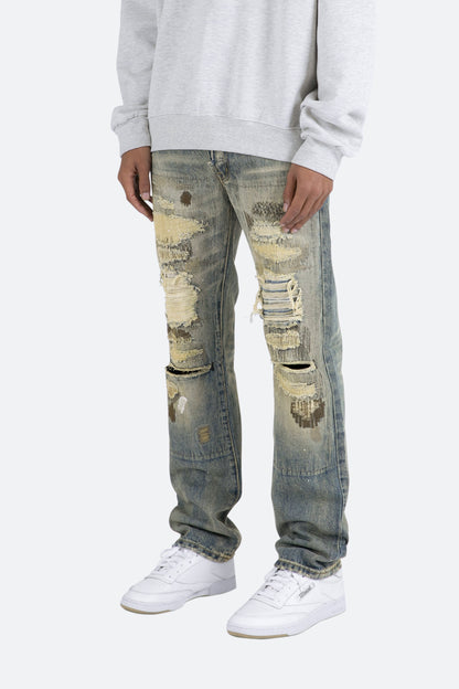 V154 Baggy Denim - Blue