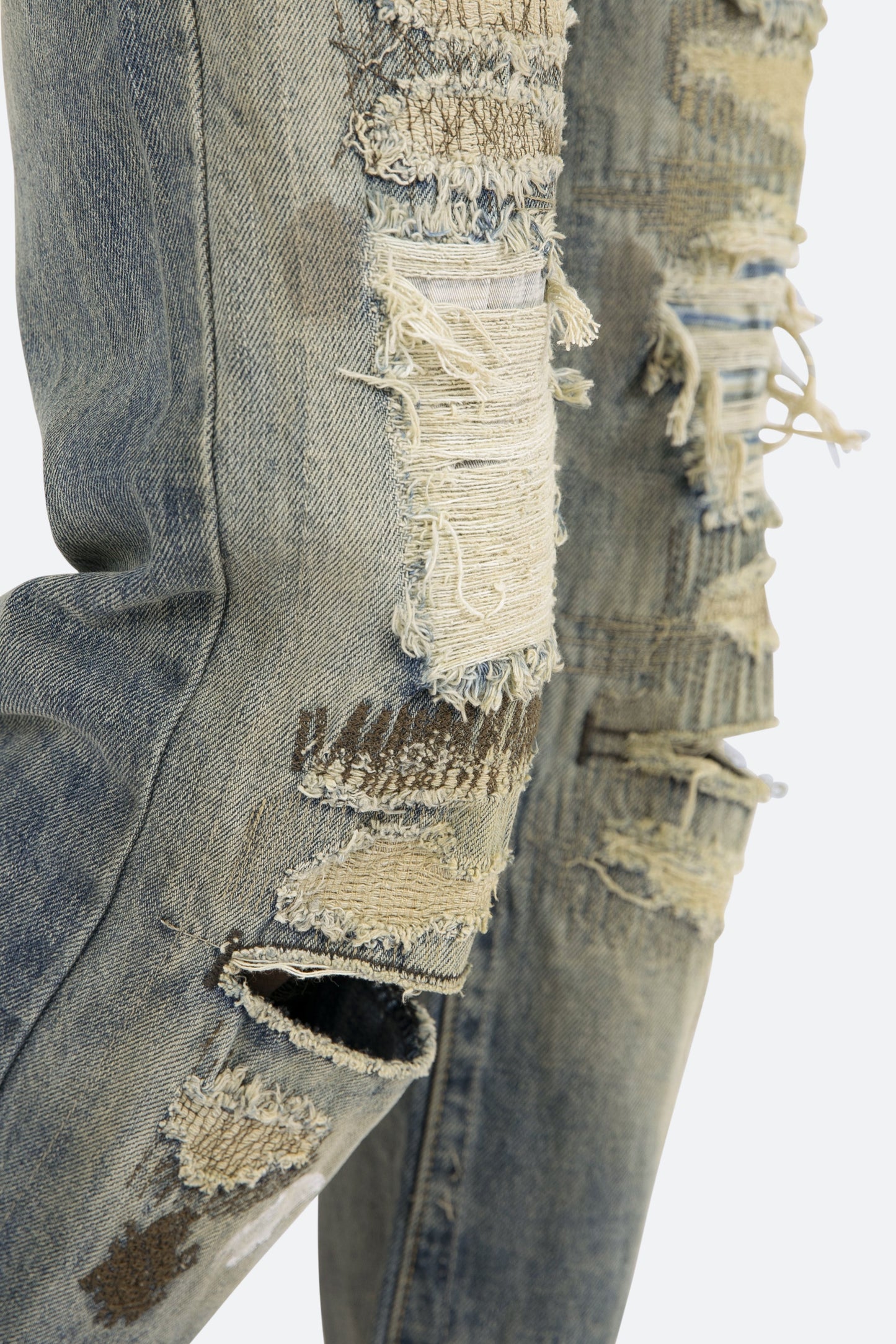 V154 Baggy Denim - Blue