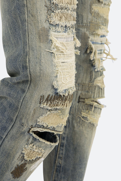 V154 Baggy Denim - Blue
