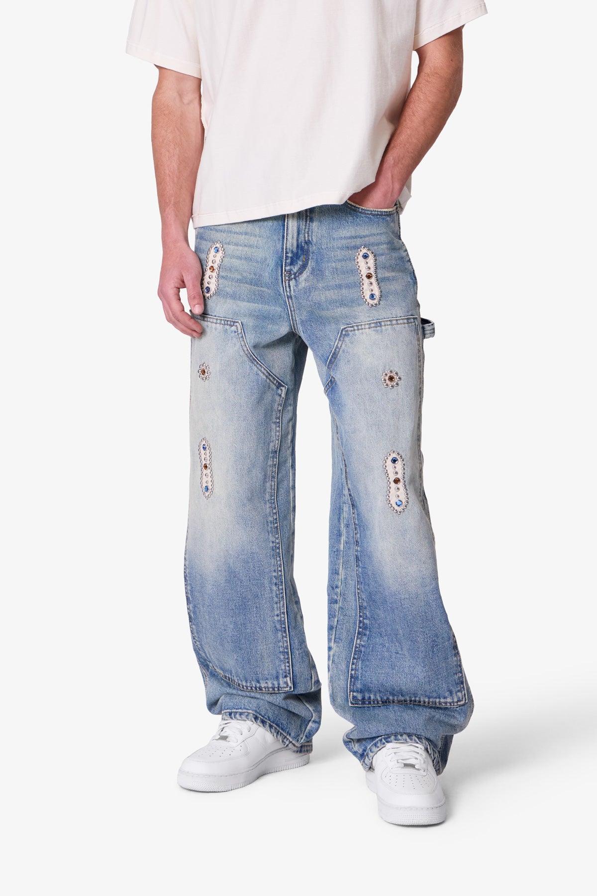 V734 Western Jewel Denim - Blue