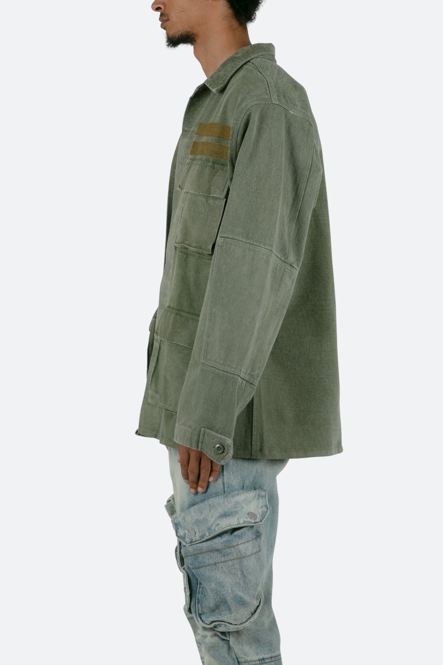 Vintage Army Jacket - Olive