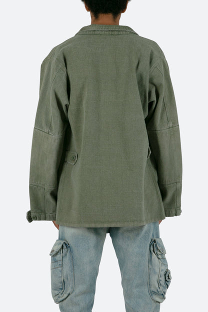 Vintage Army Jacket - Olive