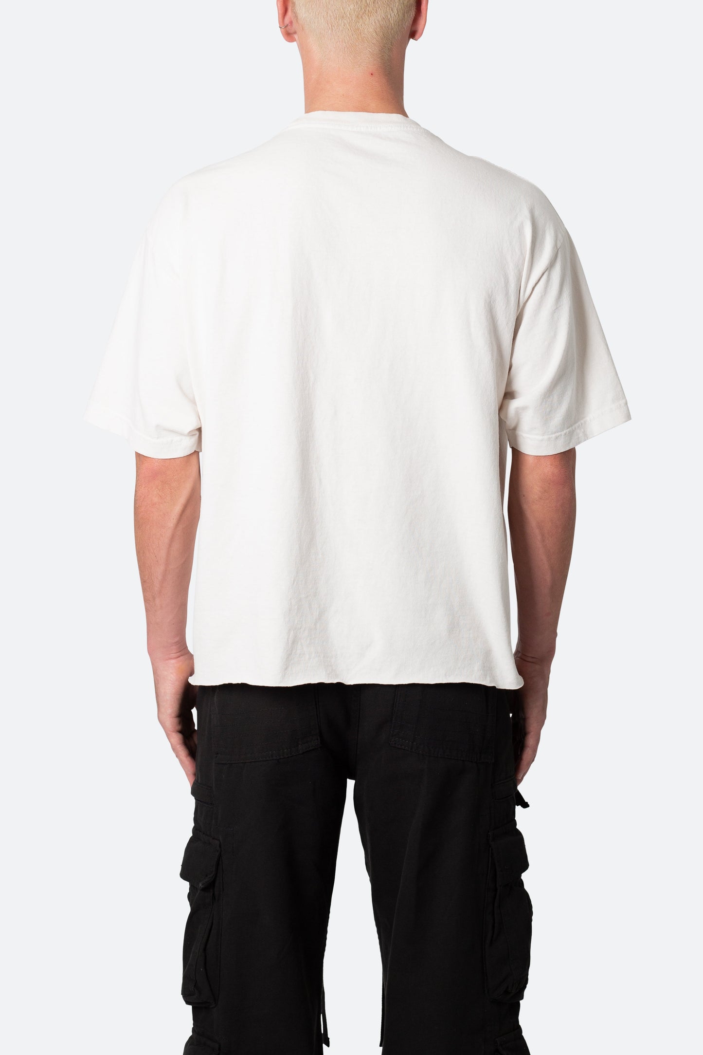 Vintage Boxy Cropped Tee - Off White