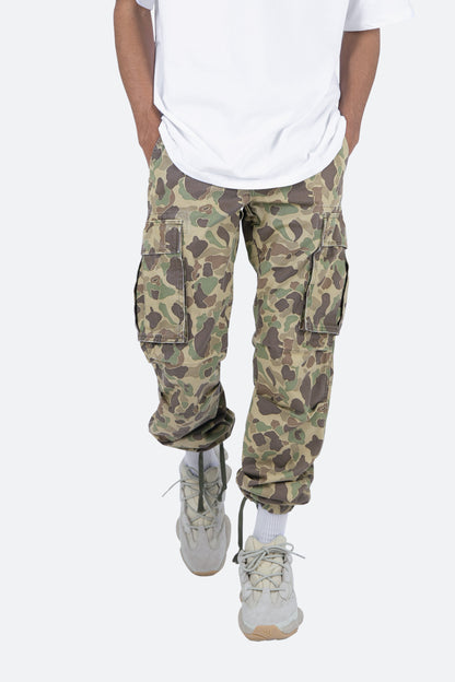Vintage Cargo Pants - Duck Camo