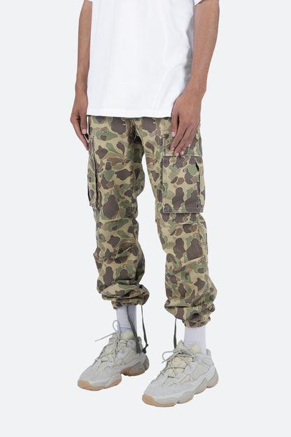 Vintage Cargo Pants - Duck Camo
