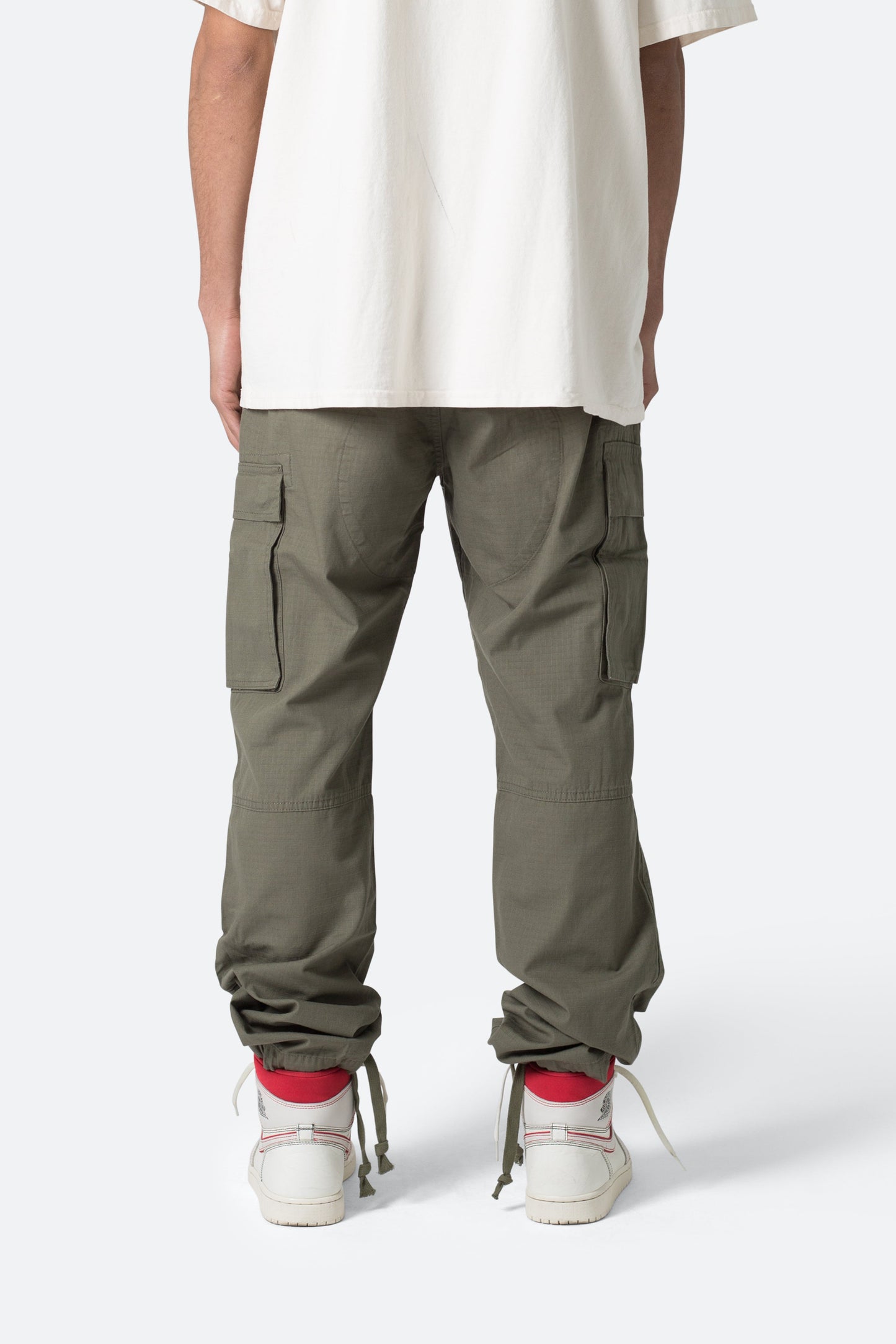Vintage Cargo Pants - Olive