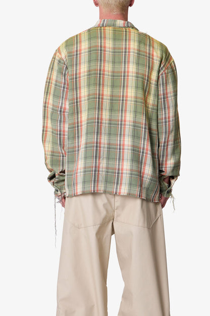 Vintage Flannel Shirt - Green