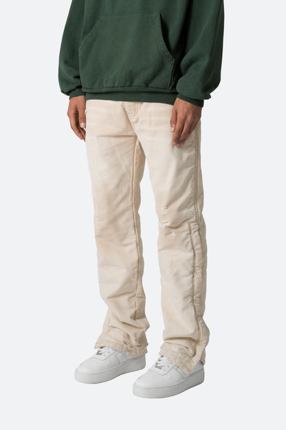 Vintage Lined Work Pants - Tan