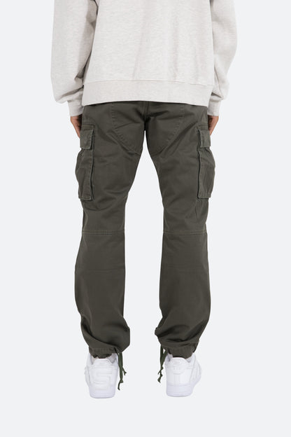 Vintage Twill Cargo Pants - Dusk