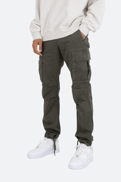 Vintage Twill Cargo Pants - Dusk