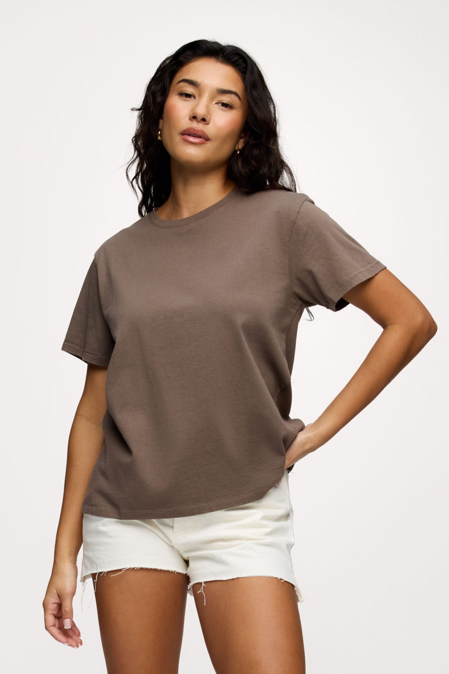 Vintage Cotton Everyday T-Shirt | Mocha