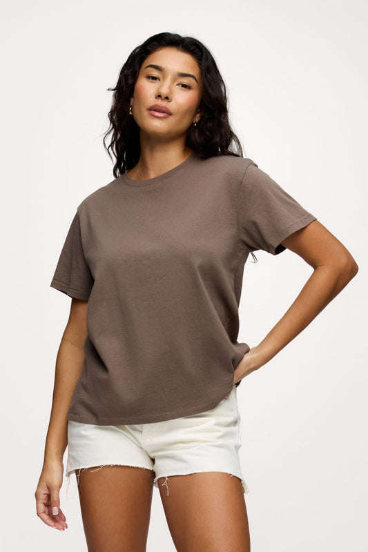 Vintage Cotton Everyday T-Shirt | Mocha