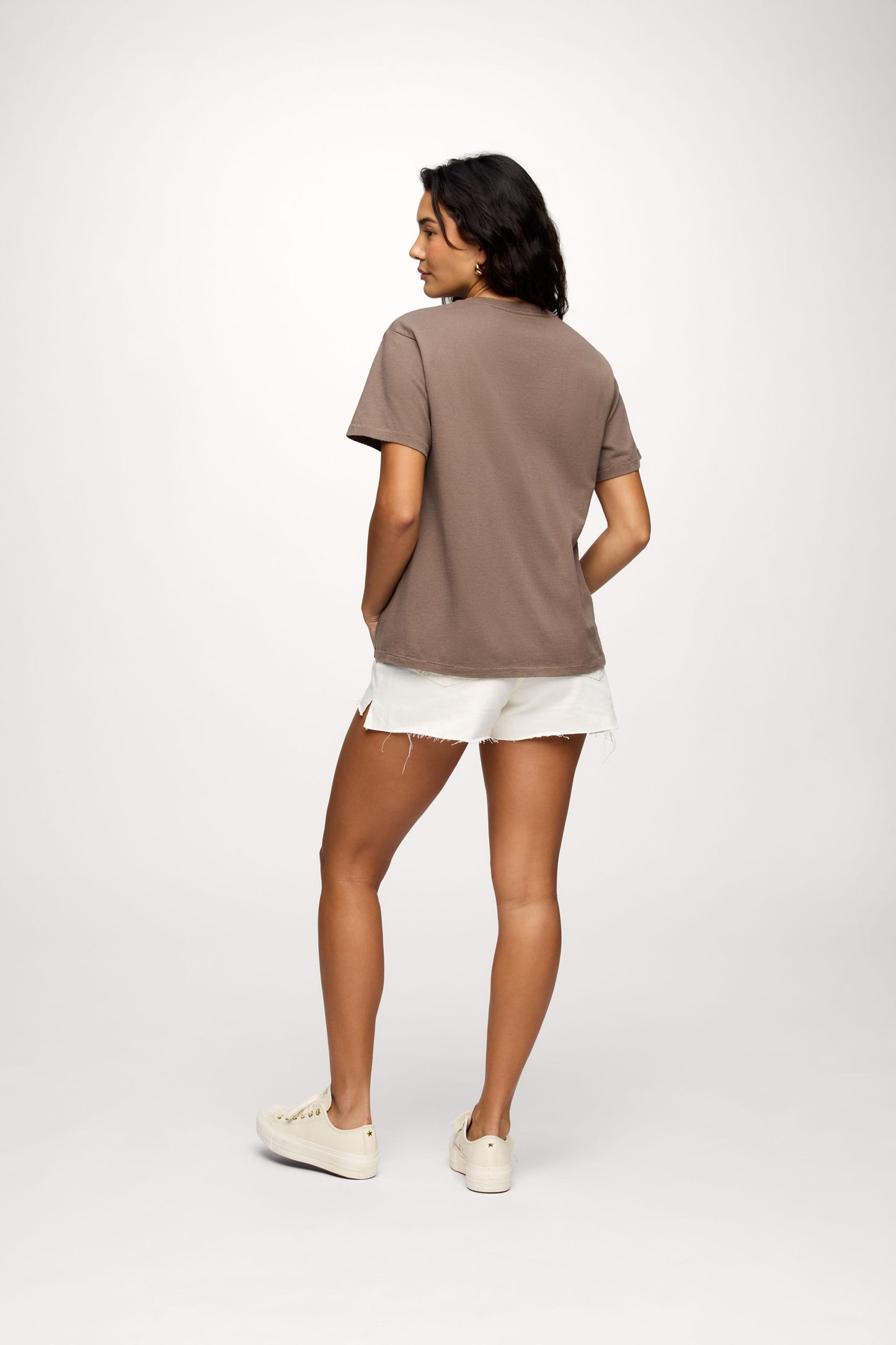 Vintage Cotton Everyday T-Shirt | Mocha