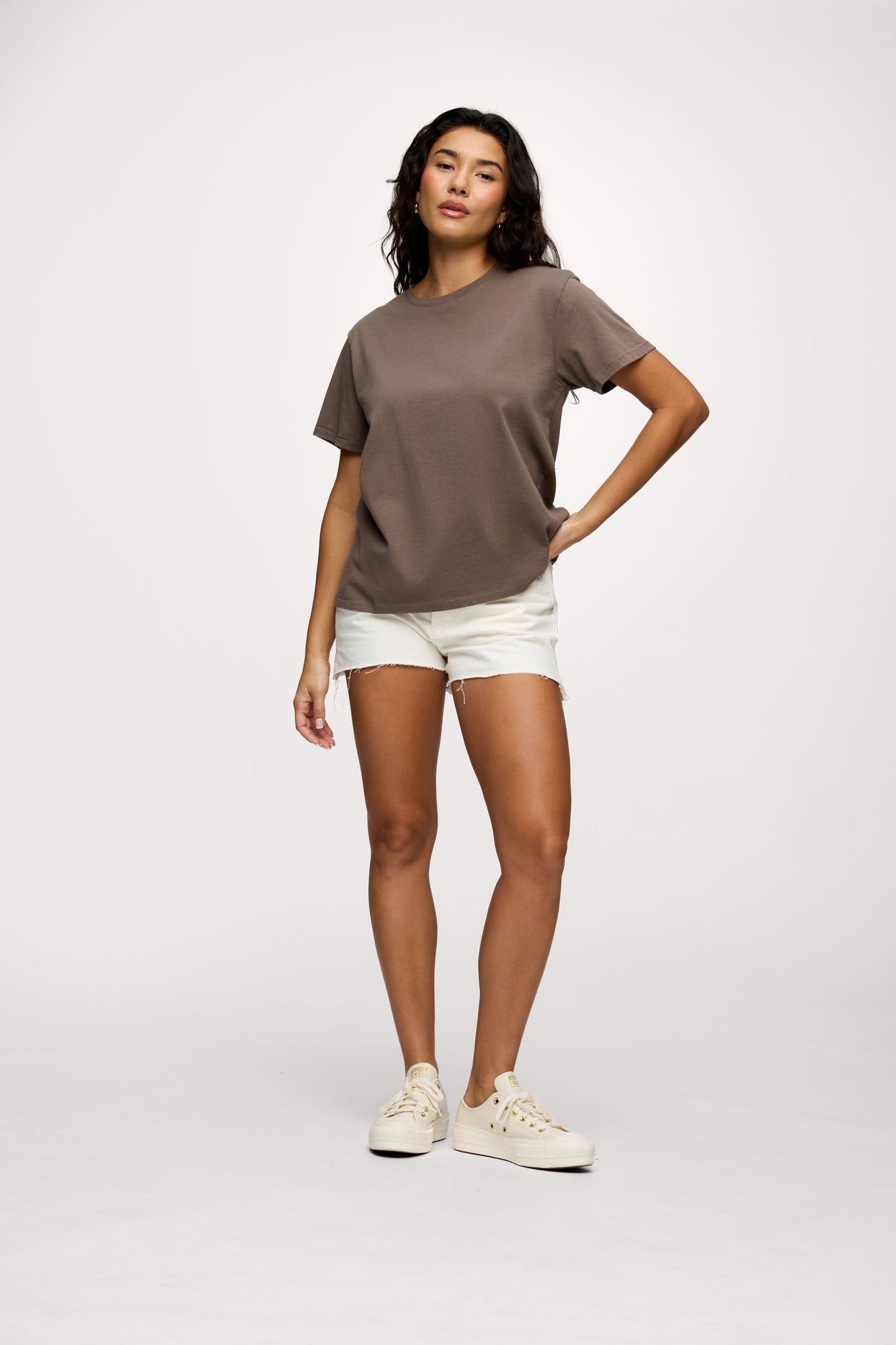 Vintage Cotton Everyday T-Shirt | Mocha