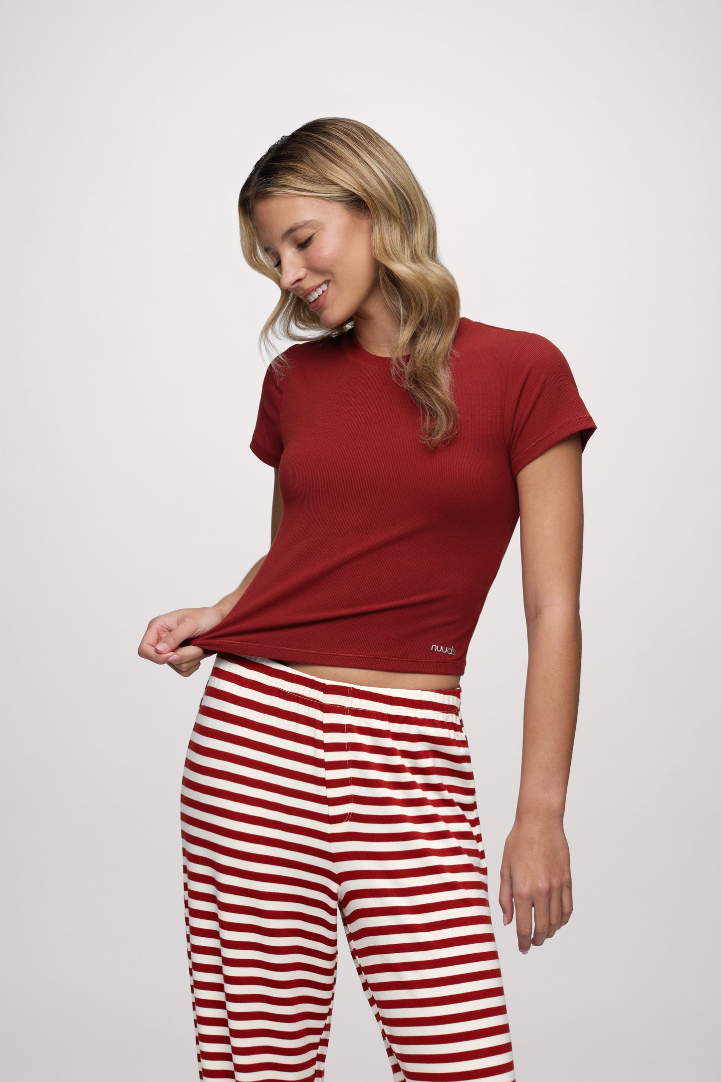 Sporty Rib Bra Tee