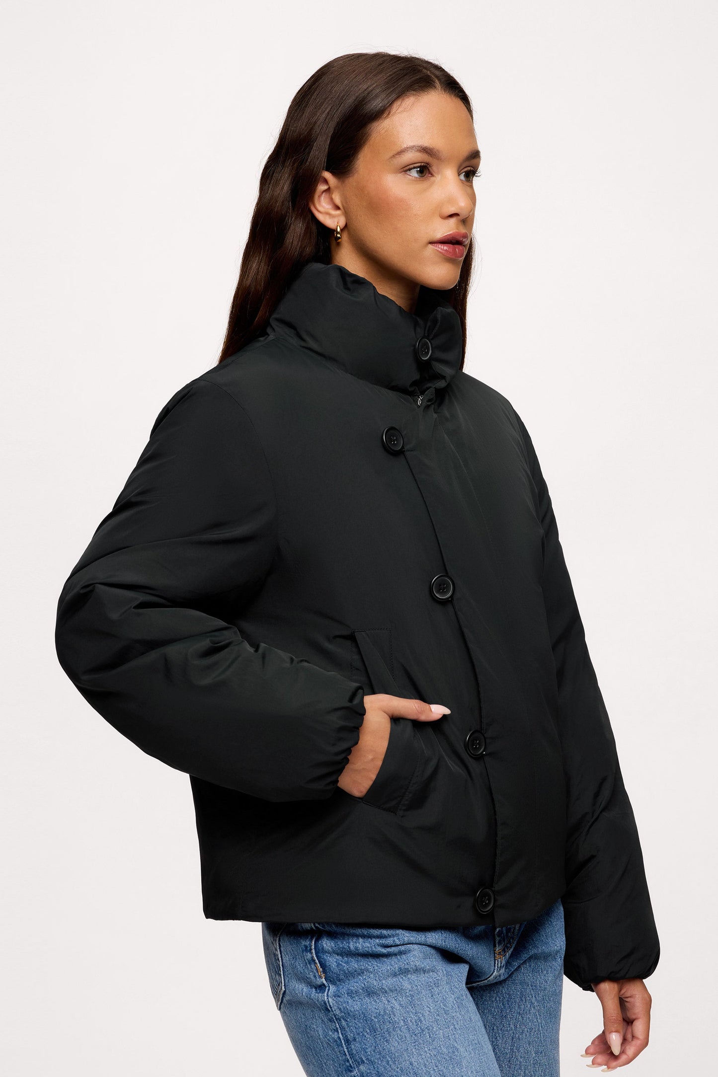 Packable Puffer | Black
