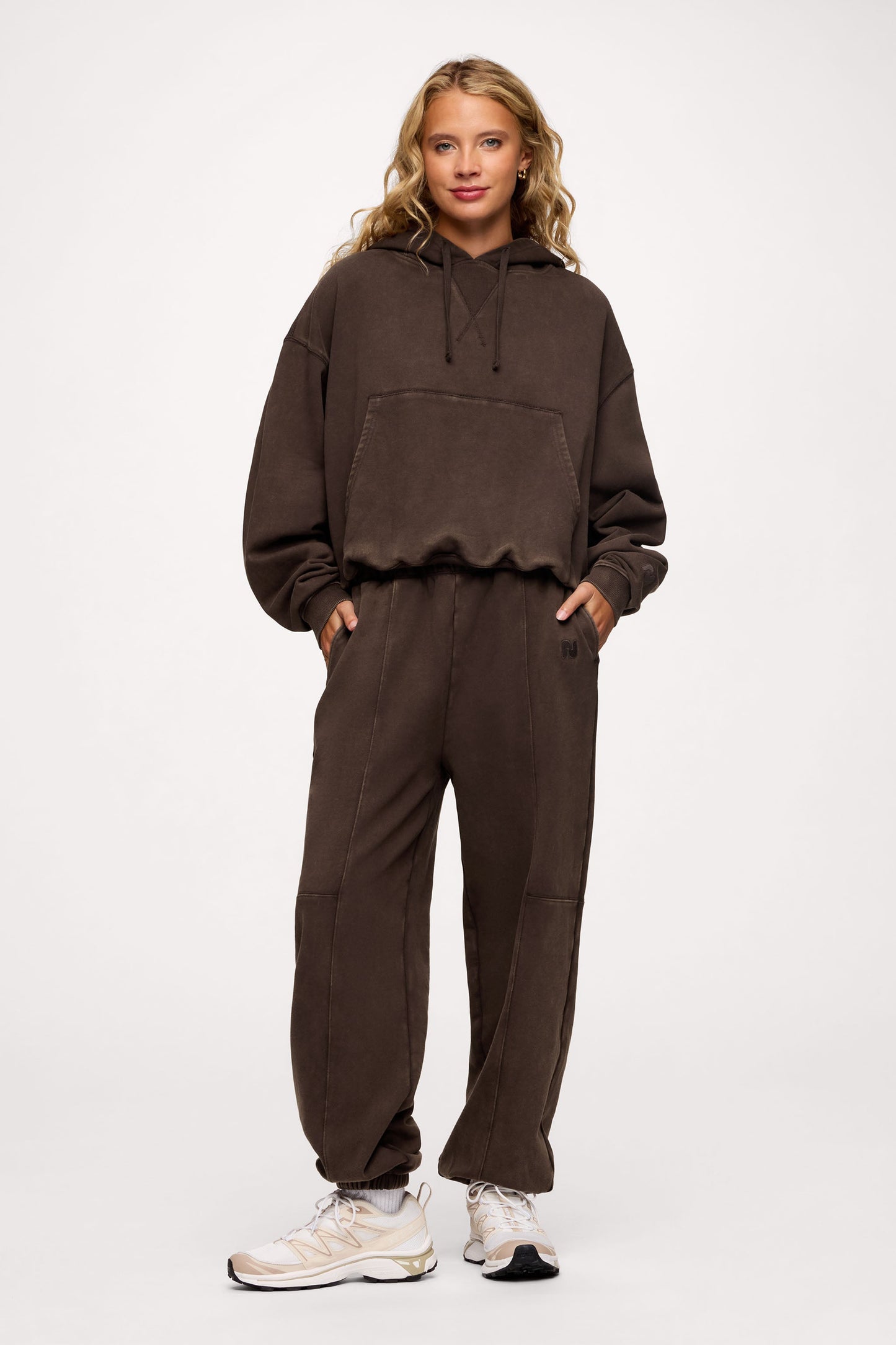 Vintage Washed Hoodie | Espresso