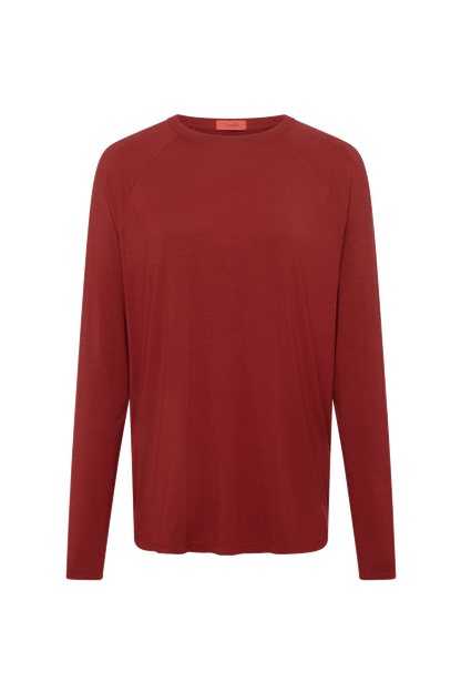 Featherweight Active Long Sleeve Shirt | Scarlet
