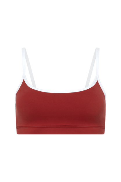 Motion Contrast Bra | Scarlet