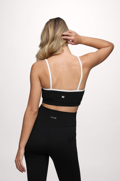 Motion Contrast Bra | Black