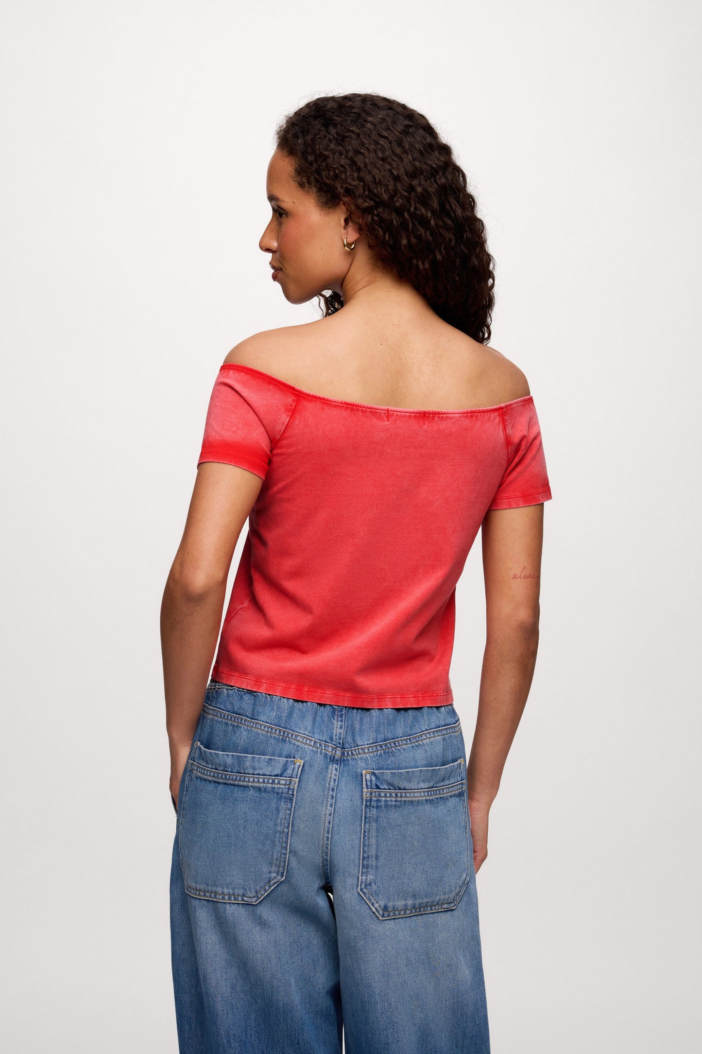 Ease Tee | Washed Cayenne
