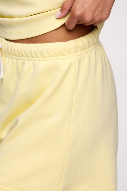 French Terry Short | Lemon
