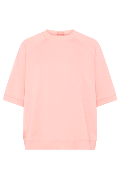 French Terry Short Sleeve Sweatshirt | Peachette