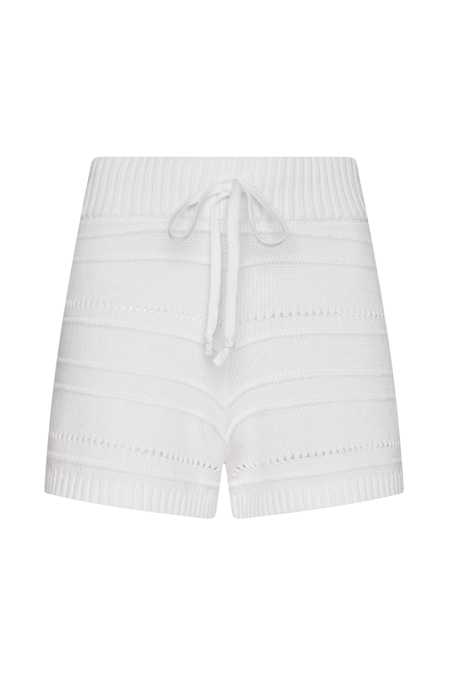 Newport Sweater Short | White
