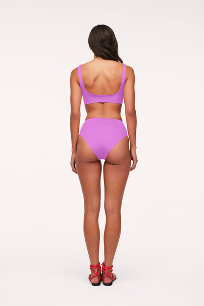 High Waist Bikini Bottom | Smooth Wisteria