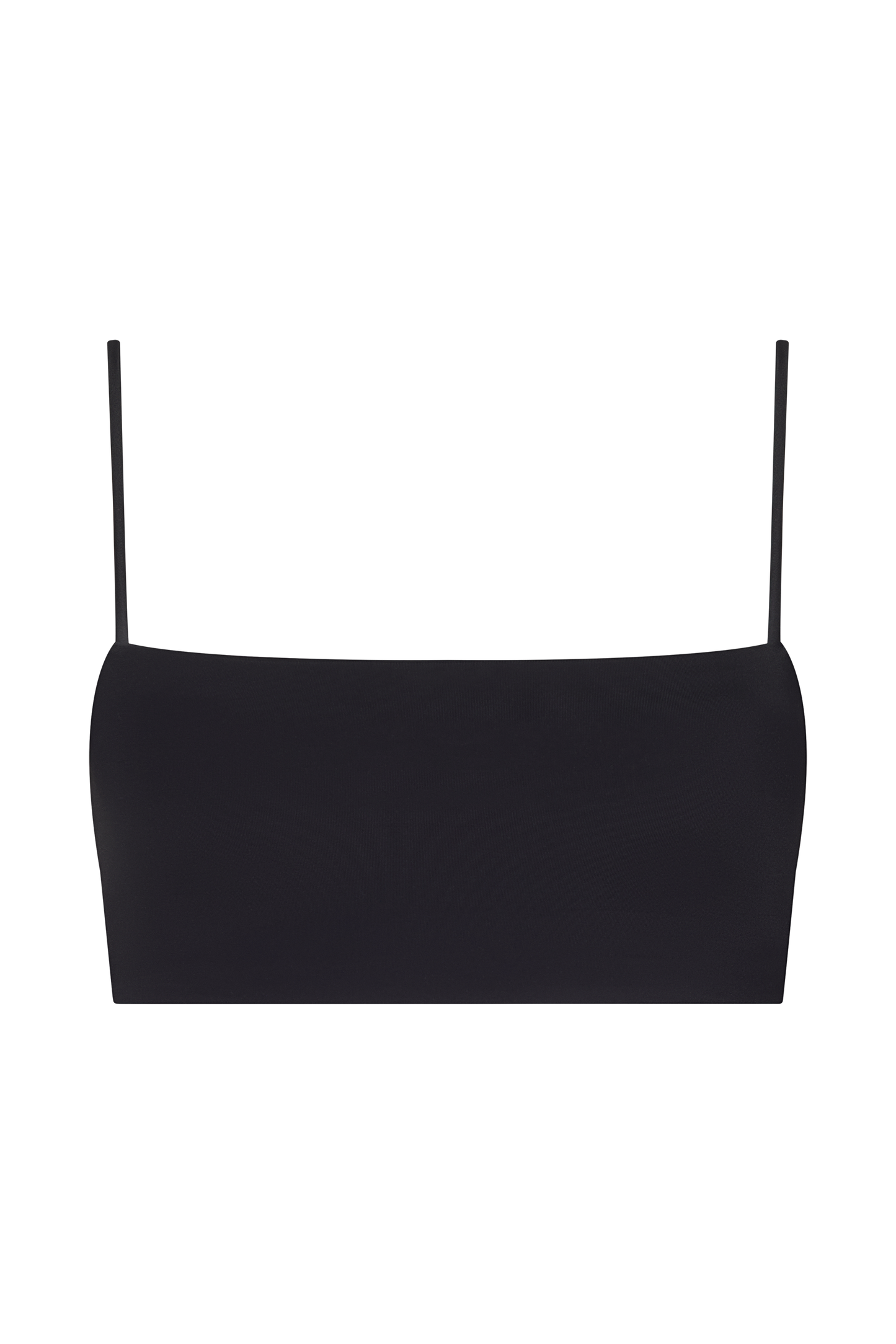 Bandeau Bikini Top | Smooth Black