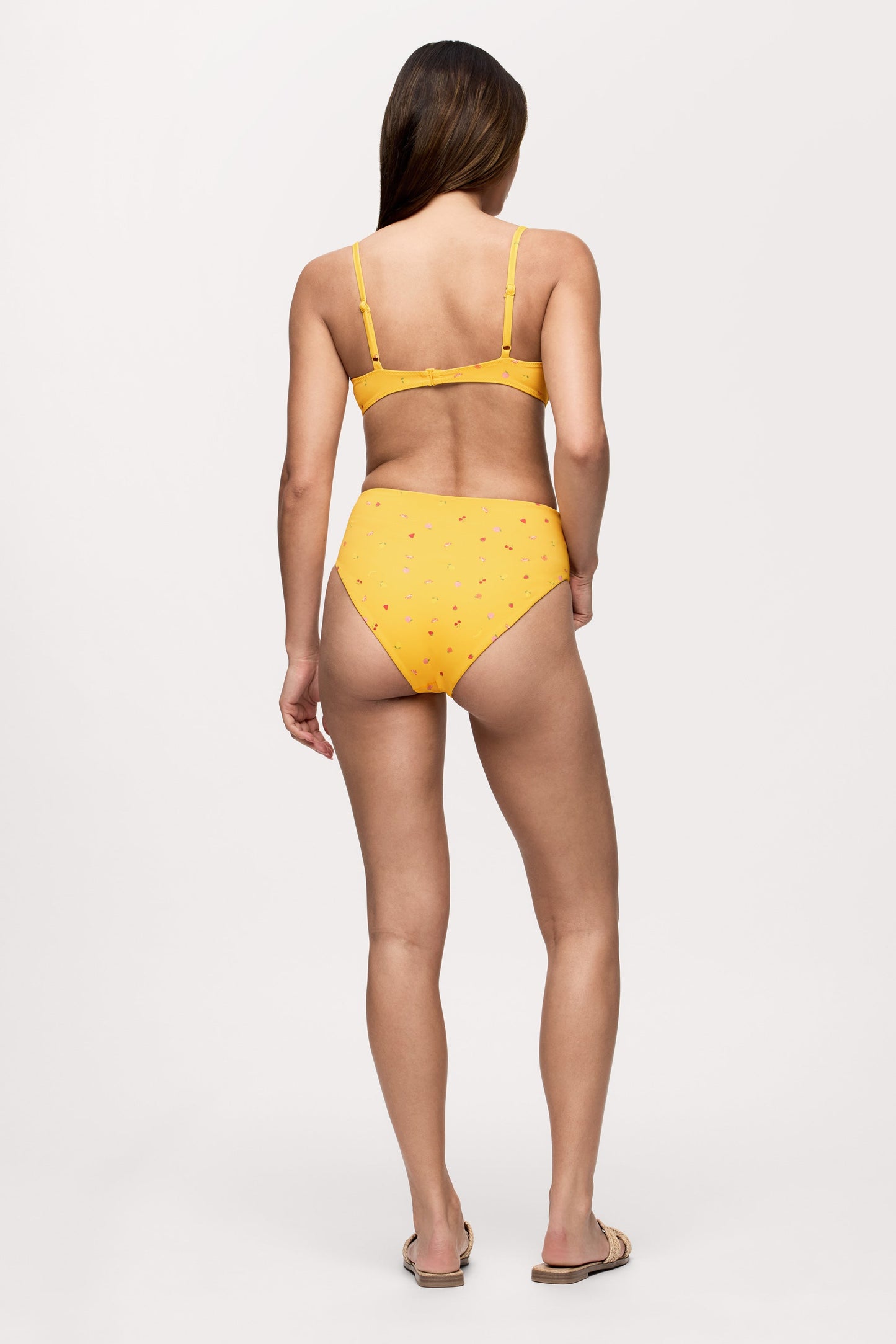 High Waist Bikini Bottom | Fruit Salad