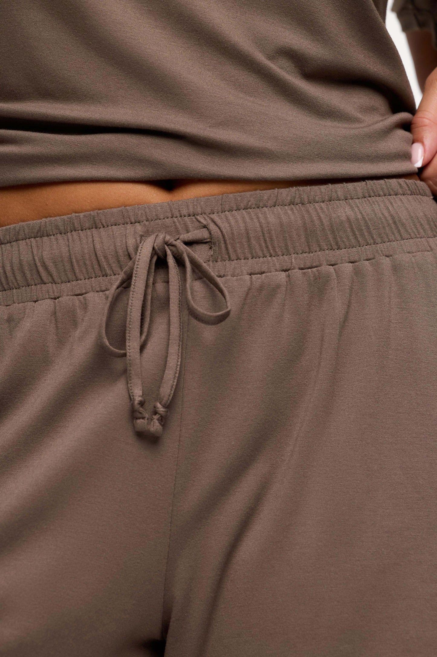 Pajama Short Set | Mocha