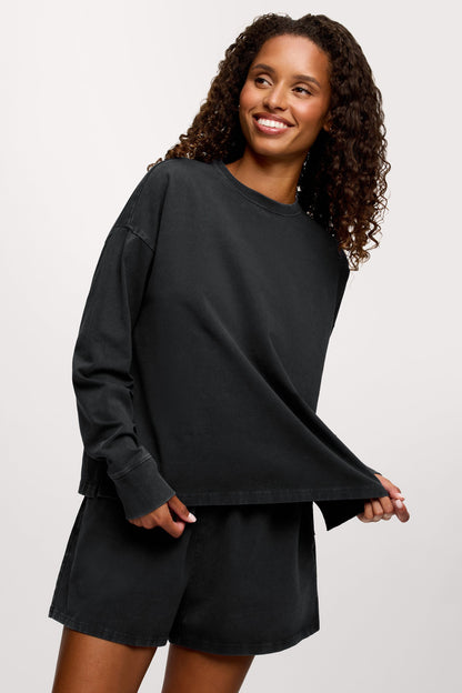 Ease Set | Washed Black