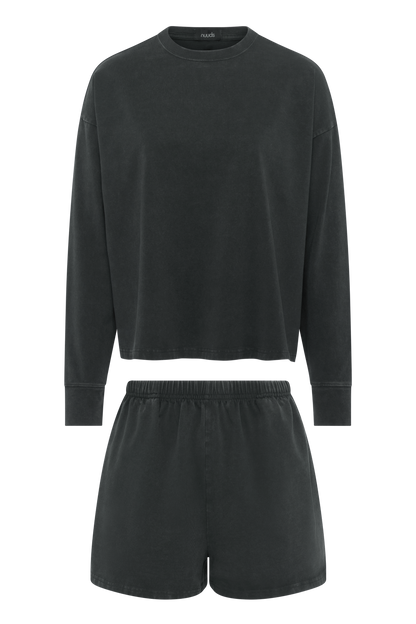 Ease Set | Washed Black