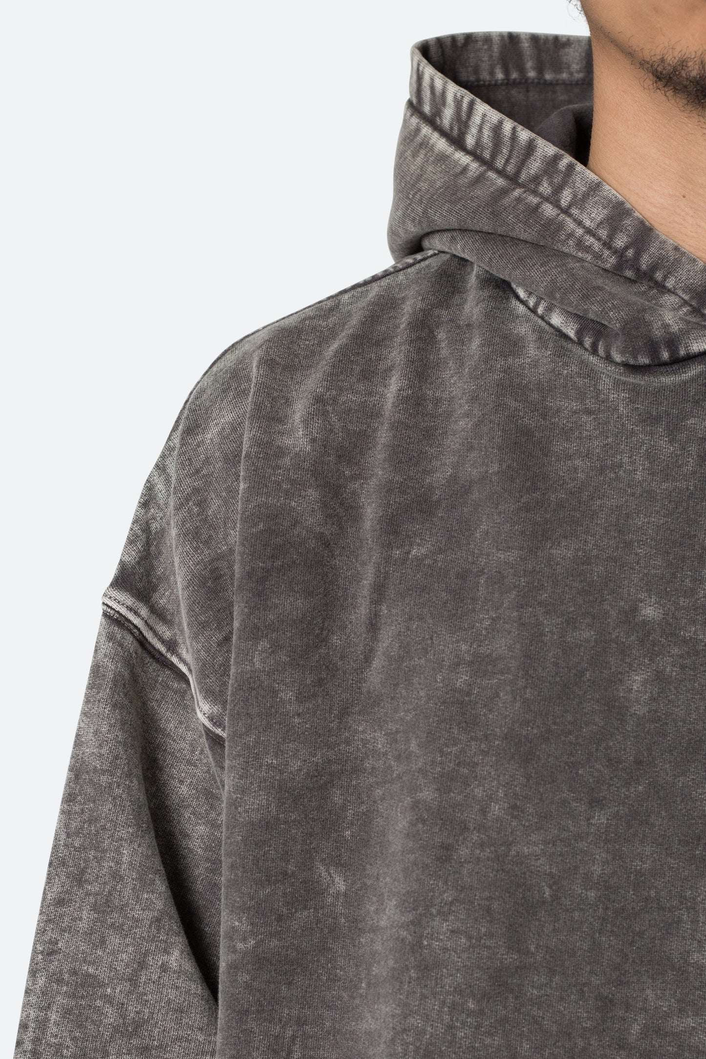 Washed Acid Hoodie - Black