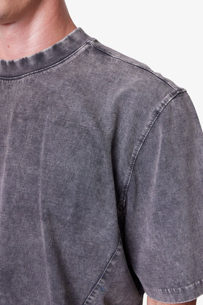 Washed Dart Tee - Vintage Black