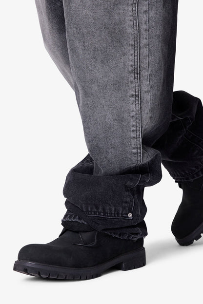 West Double Knee Denim - Black