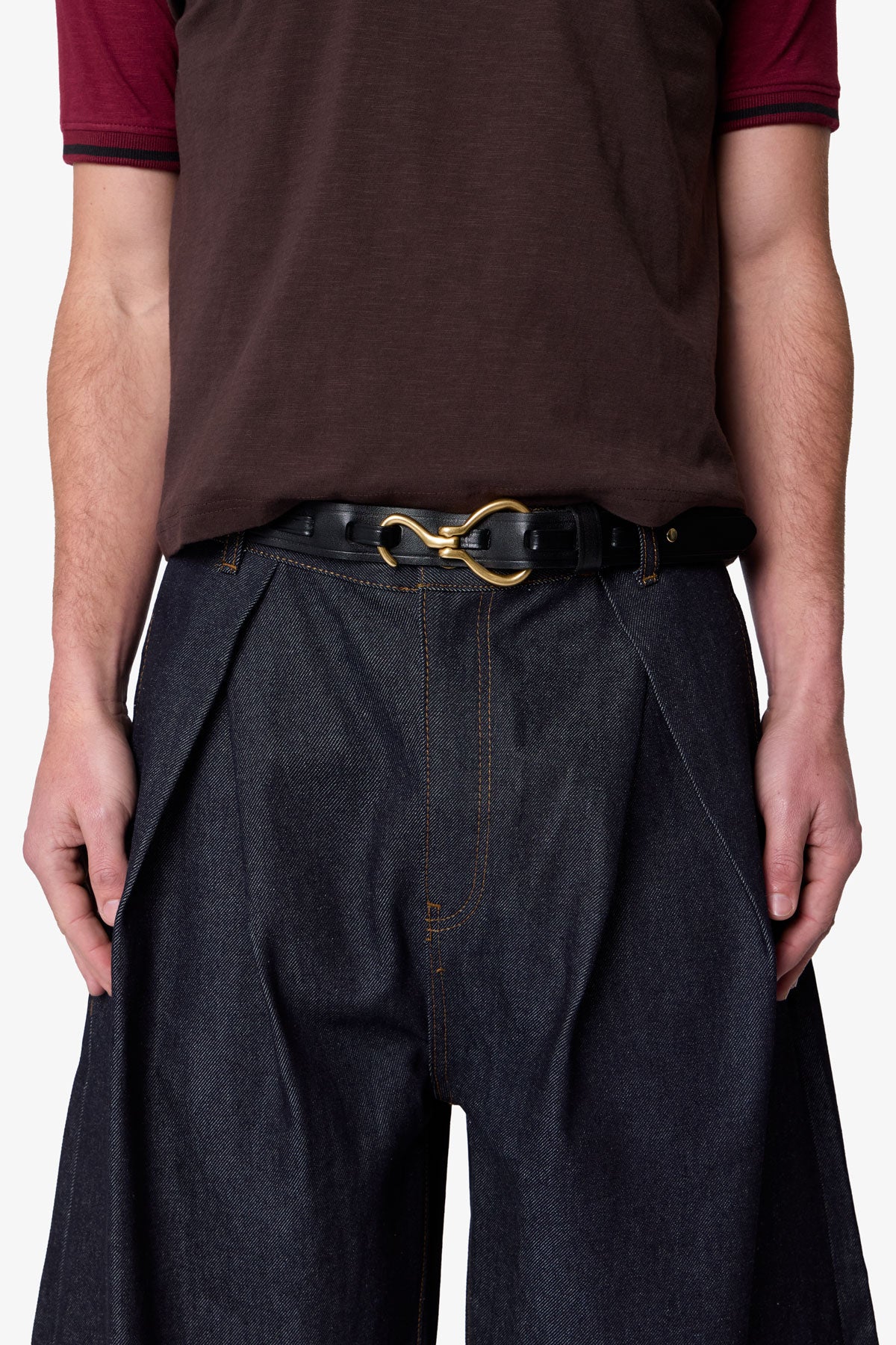 Western Hook Belt - Black