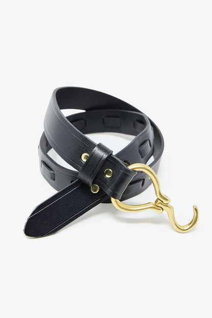 Western Hook Belt - Black