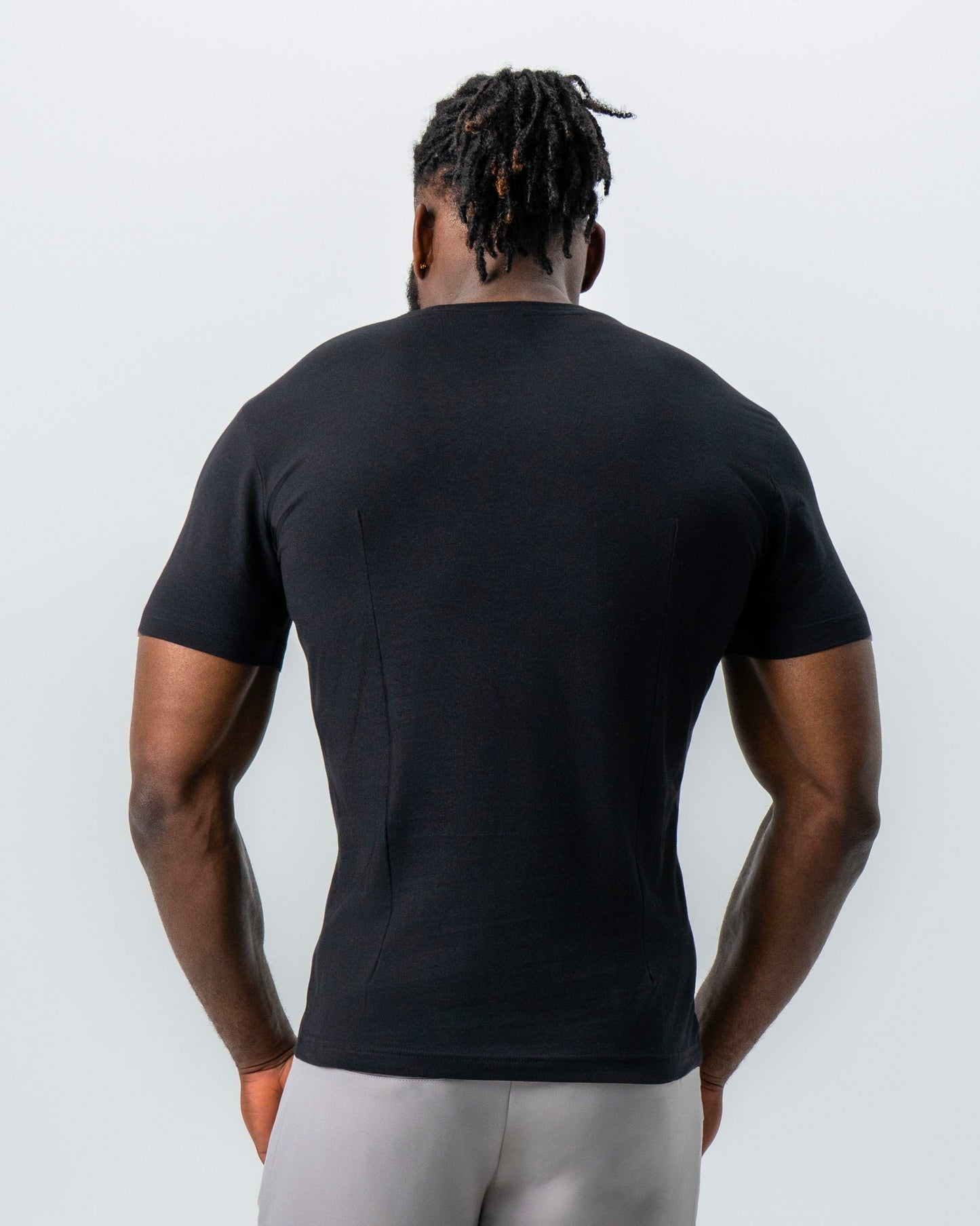 "The Westport" Black Short Sleeve Crewneck