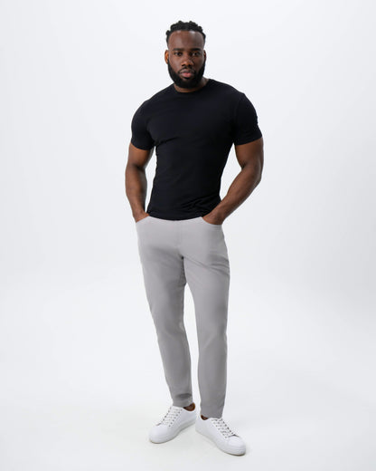 "The Westport" Black Short Sleeve Crewneck