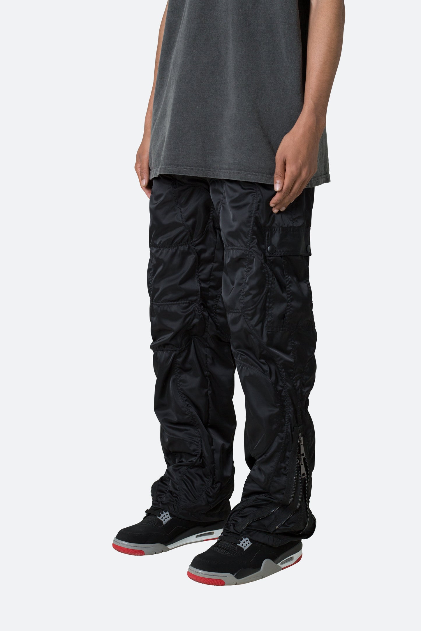 Wired Cargo Pants - Black