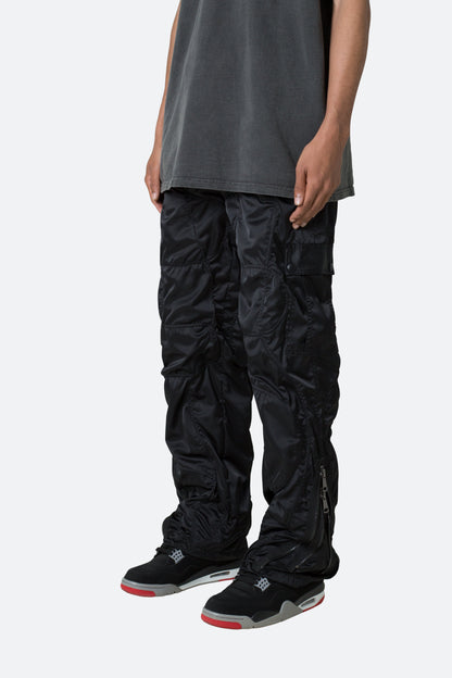 Wired Cargo Pants - Black