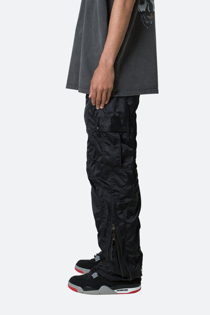 Wired Cargo Pants - Black